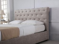 Emporia Balmoral 4ft6 Double Stone Fabric Ottoman Bed Thumbnail