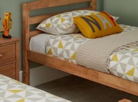 Serene Brooke 3ft Single Oak Finish Wooden Bunk Bed Thumbnail