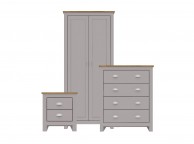 LPD Lancaster 3 Piece Bedroom Furniture Set Thumbnail