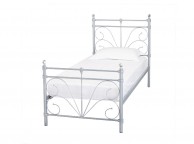 LPD Sienna 3ft Single Silver Metal Bed Frame Thumbnail