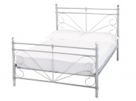LPD Sienna 4ft6 Double Silver Metal Bed Frame Thumbnail