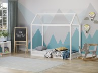 Flair Furnishings Play House Bed Frame In White Thumbnail