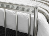 LPD Bellini 4ft6 Double Chrome Metal Bed Frame Thumbnail