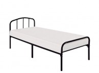 LPD Milton 3ft Single Black Metal Bed Frame Thumbnail