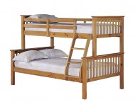 LPD Otto Pine Wooden Triple Sleeper Bunk Bed Thumbnail