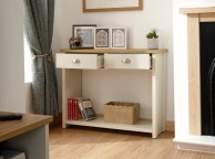 GFW Lancaster Console Hall Table in Cream Thumbnail