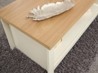 GFW Lancaster Coffee Table with Shelf in Cream Thumbnail