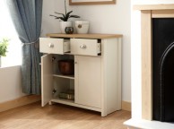 GFW Lancaster Compact Sideboard in Cream Thumbnail