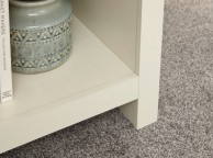 GFW Lancaster Side Table with Shelf in Cream Thumbnail