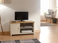 GFW Lancaster Small TV Cabinet in Cream Thumbnail