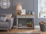 GFW Lancaster Console Hall Table in Grey Thumbnail