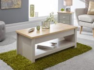 GFW Lancaster Lift Up Coffee Table in Grey Thumbnail