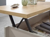 GFW Lancaster Lift Up Coffee Table in Grey Thumbnail