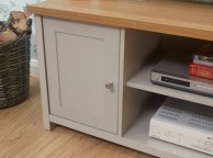 GFW Lancaster Large TV Cabinet in Grey Thumbnail