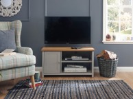 GFW Lancaster Small TV Cabinet in Grey Thumbnail