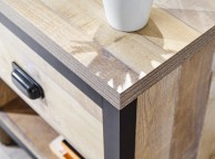 GFW Boston Lamp Table in Distressed Oak Effect Thumbnail