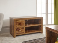 GFW Jakarta 2 Drawer TV Unit Mango Thumbnail