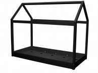 LPD Hickory House Bed In Black Thumbnail