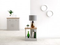 GFW Kendal Lamp Table Grey Thumbnail