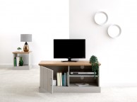 GFW Kendal Small TV Unit Grey Thumbnail