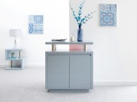 GFW Polar Grey Gloss LED Sideboard Thumbnail