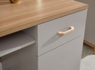 GFW Nordica Desk in Oak and Grey Thumbnail