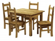 LPD Ecuador Pine Dining Set Thumbnail