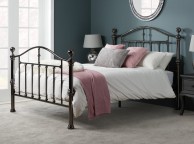 Birlea Victoria 4ft6 Double Black Nickel Metal Bed Frame Thumbnail