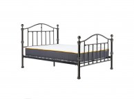 Birlea Victoria 4ft6 Double Black Nickel Metal Bed Frame Thumbnail