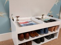GFW Budget Shoe Cabinet in White Thumbnail