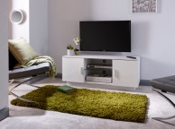 GFW Lima High Gloss TV Unit White Thumbnail