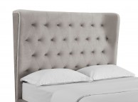 LPD Belgravia 6ft Super Kingsize Grey Fabric Ottoman Bed Frame Thumbnail