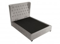 LPD Belgravia 6ft Super Kingsize Grey Fabric Ottoman Bed Frame Thumbnail