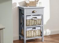 GFW Padstow 1 Plus 2 Drawer Chest in Grey Thumbnail