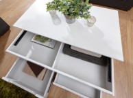 GFW Ultimate Storage Coffee Table in White Thumbnail