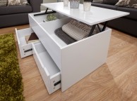 GFW Ultimate Storage Coffee Table in White Thumbnail