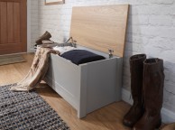 GFW Lancaster Ottoman Storage in Grey Thumbnail