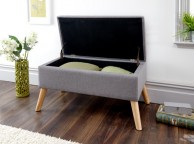 GFW Alexandra Storage Ottoman Large in Grey Thumbnail