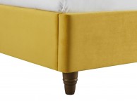 LPD Lexie 5ft Kingsize Mustard Fabric Bed Frame Thumbnail