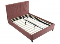 LPD Lexie 5ft Kingsize Pink Fabric Bed Frame Thumbnail