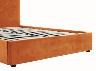 LPD Islington 5ft Kingsize Orange Fabric Bed Frame Thumbnail