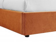 LPD Islington 5ft Kingsize Orange Fabric Bed Frame Thumbnail