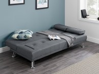 Birlea Logan Grey Fabric Sofa Bed Thumbnail