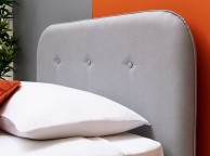 Sleep Design Bisham 3ft Single Grey Fabric Bed Frame Thumbnail