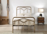 Flintshire Axton 3ft Single Metal Bed Frame In Antique Bronze Thumbnail