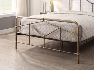 Flintshire Axton 5ft Kingsize Metal Bed Frame In Antique Bronze Thumbnail