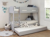 Flintshire Billie Grey Wooden Bunk Bed Thumbnail