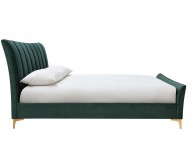 Birlea Clover 5ft Kingsize Green Velvet Fabric Bed Frame Thumbnail