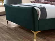 Birlea Clover 4ft6 Double Green Velvet Fabric Bed Frame Thumbnail