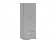 Birlea Lynx Grey 2 Door Combi Robe Thumbnail